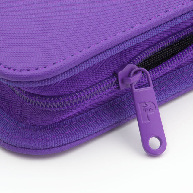 Palms Off Gaming - Collector's Series 4 Pocket Zip Trading Card Binder - Purple