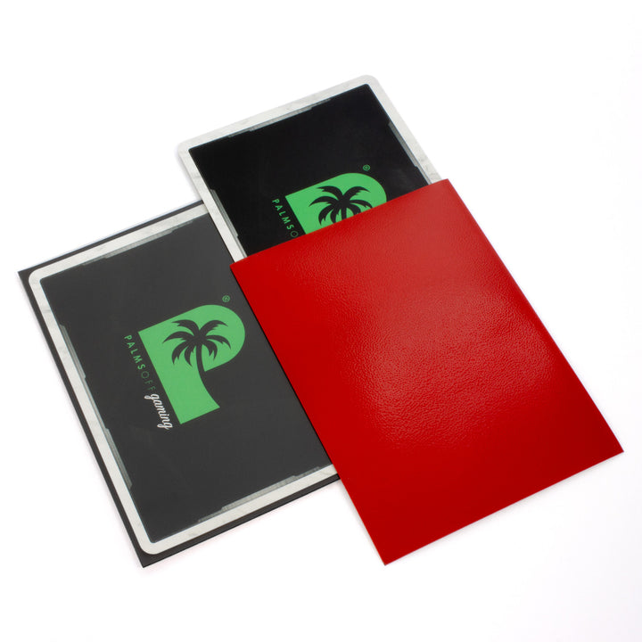 Blackout Deck Sleeves - Standard Size - Red