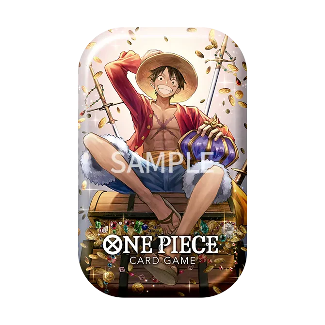 One Piece Card Game: Tin Pack Set Display – Vol. 2 [TS-02] (SINGLE TIN) - 1 per person