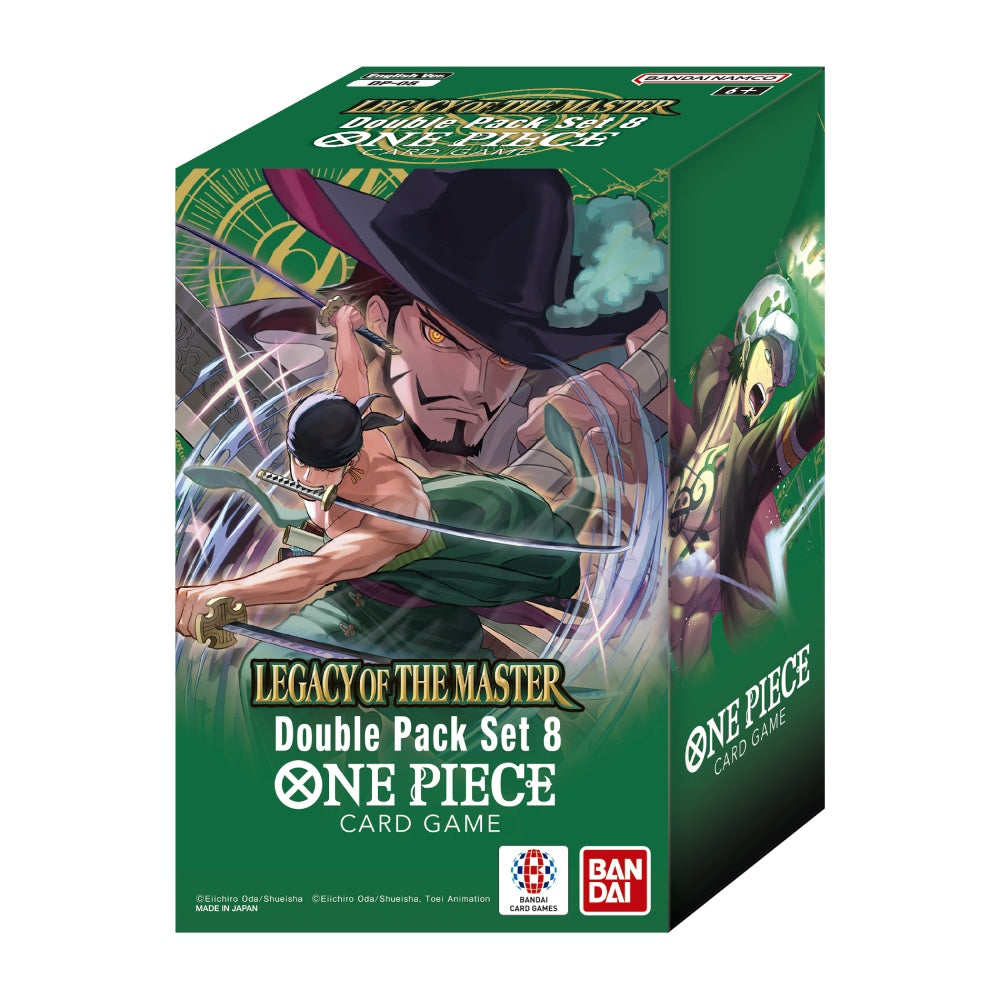 DP08 One Piece Card Game: Double Pack Display – Legacy Of The Master [DP-08]