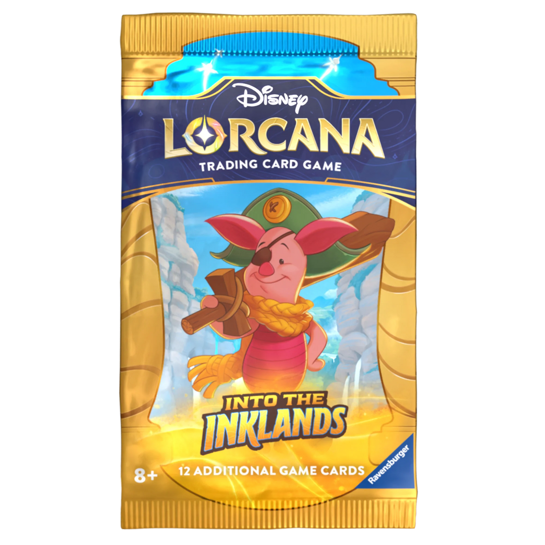 Disney Lorcana TCG - Set 3: Into The Inklands Booster Pack (Single Pack)