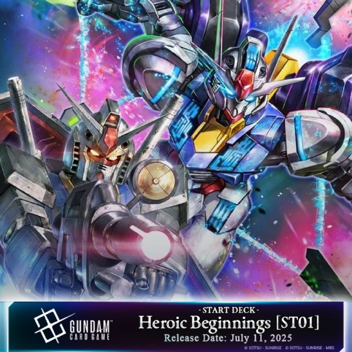 Gundam Card Game: Starter Deck – Heroic Beginnings [ST01]