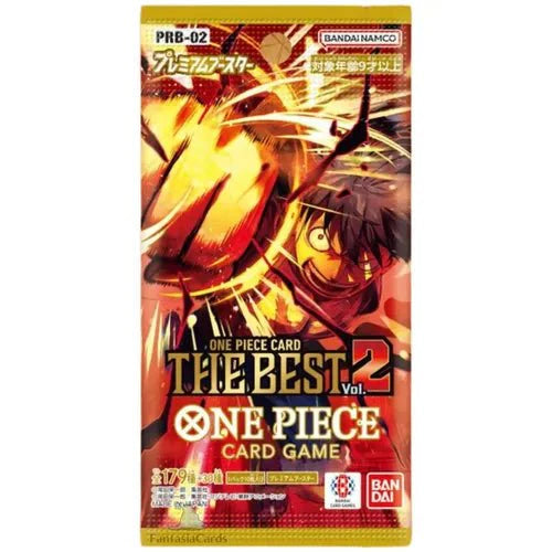 One Piece Card Game - Premium Booster: The Best Vol.2 PRB-02 Booster Pack Single Pack [Japanese]