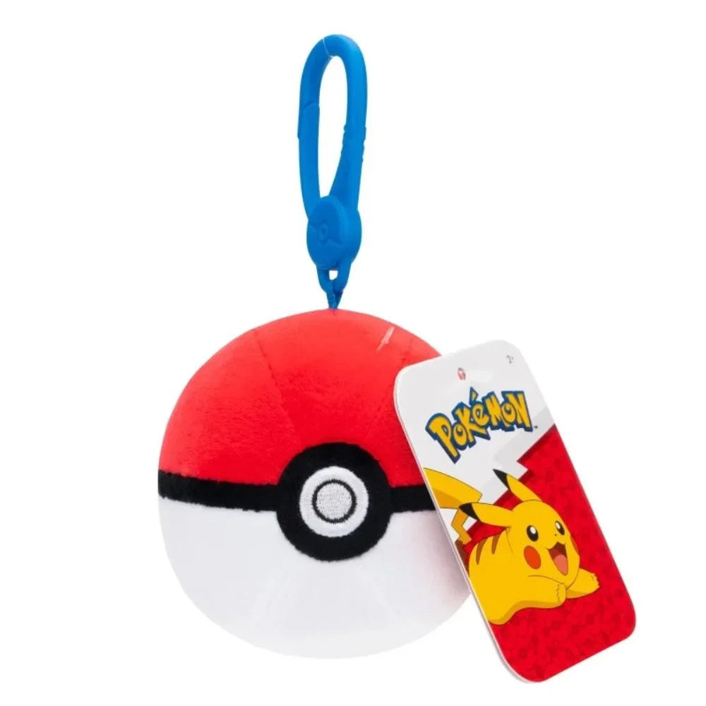 Pokemon - Poke Ball Clip On Plush