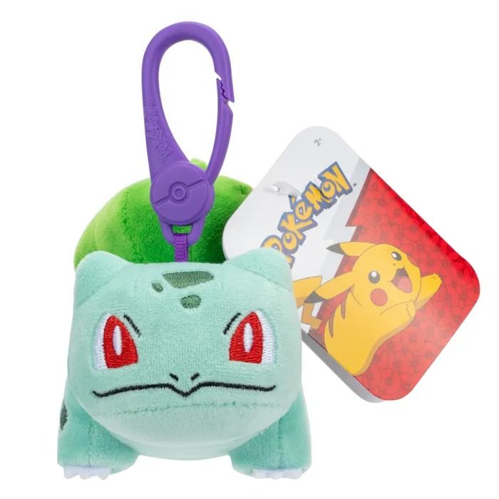 Pokemon - Bulbasaur Clip On Plush