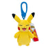 Pokemon - Pikachu Clip On Plush - Eyes closed