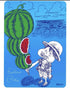 One Piece NatsuComi 2026 – Watermelon Luffy Eiichiro Oda MetaKira Promo Card