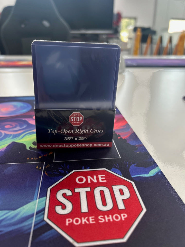 Onestoppokeshop Top Loaders 35pt - 25 per pack