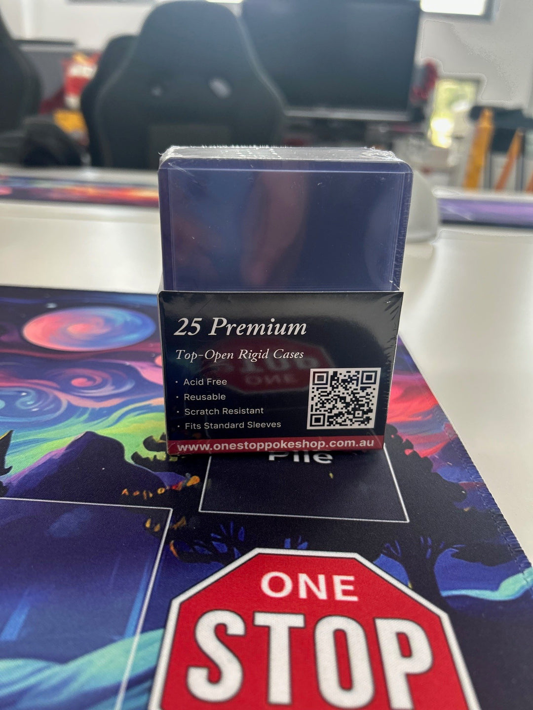 Onestoppokeshop Top Loaders 35pt - 25 per pack